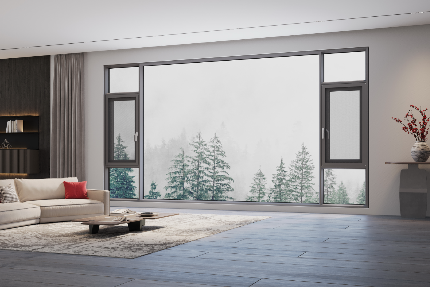 佛山富喆门窗,富喆无缝焊接门窗,高端无缝焊接系统窗